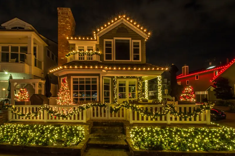 Christmas Light Installation